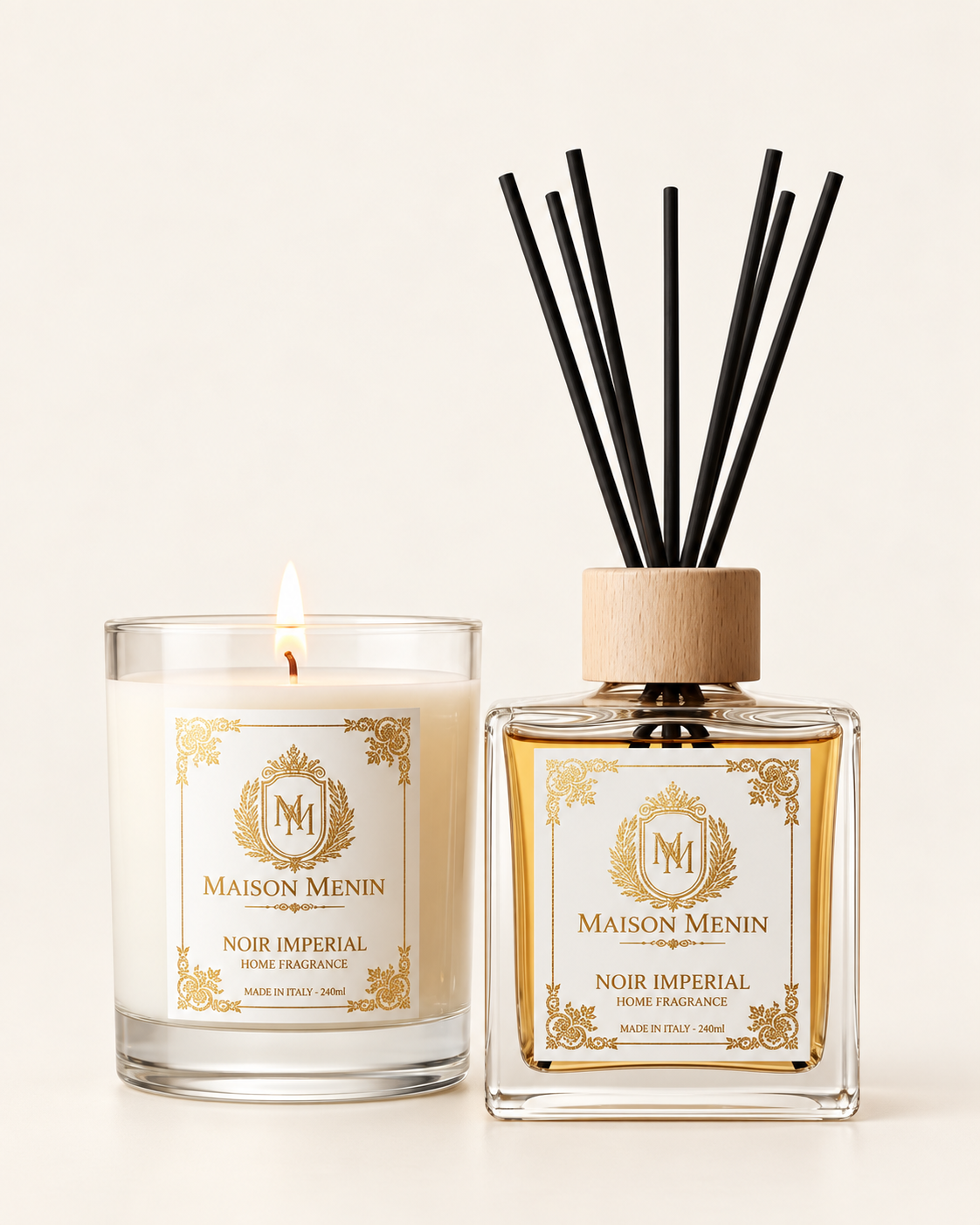 Candela e diffusore Noir Imperial